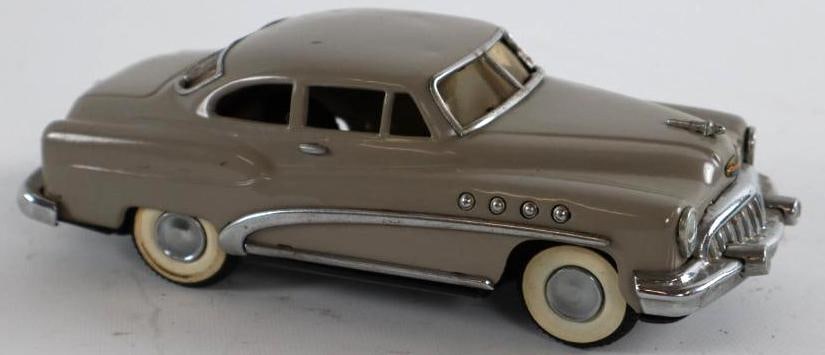 1950's -1960's Marusan Toys Co., Kosuge Toys Co. Buick Coupe Friction Toy Tin Car (1 of 3)