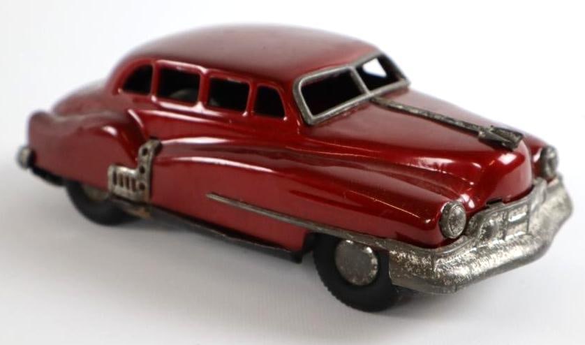 1950's -1960's Cadillac Sedan Friction Tin Toy Car From Japan (1 of 3)