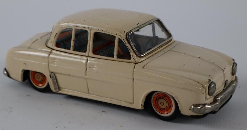1950's -1960's Bandai Renault Dauphine Sedan Friction Tin Toy Car From Japan (1 of 2)