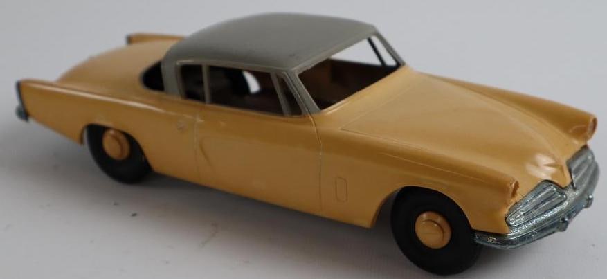 1950's -1960's Studebaker Coupe Friction Toy Car (1 of 3)