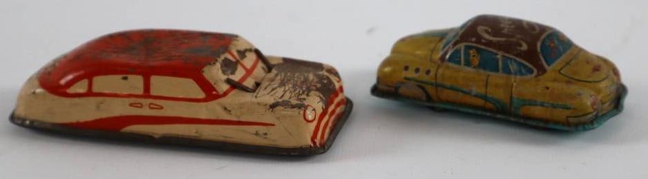 1950's -1960's Group of Two Tin Toy Cars From Japan (1 of 3)