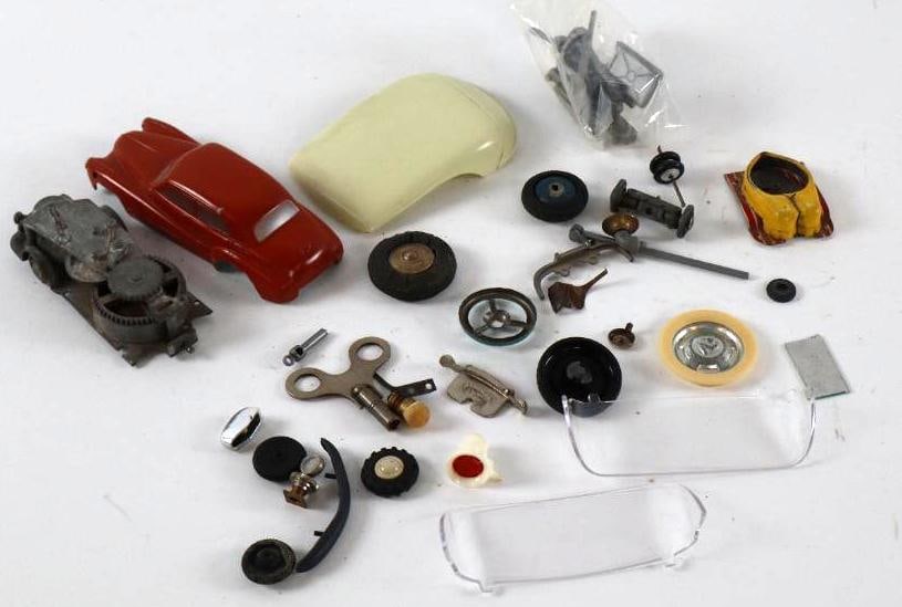 1950's - 1960's Misc. Tin Toy Car Parts (1 of 2)