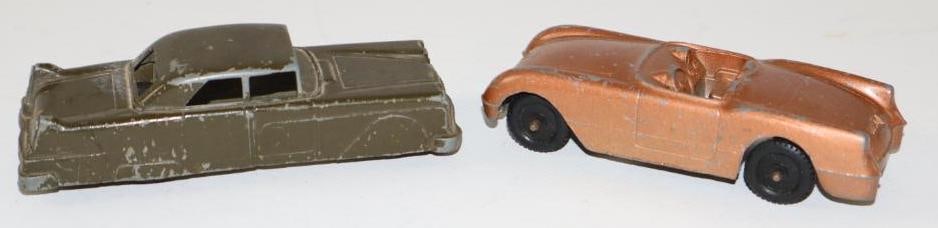 1950's - 1960's Group Of Two Tin Toy Cars (1 of 3)