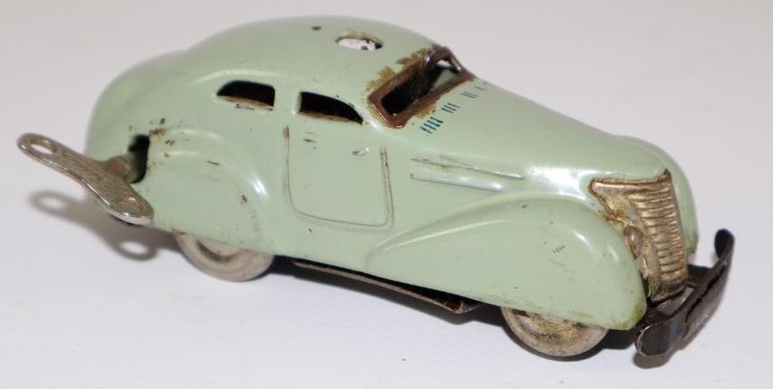 1950's - 1960's Schuco 3000 Wind Up Tin Toy Car From Germany (1 of 3)