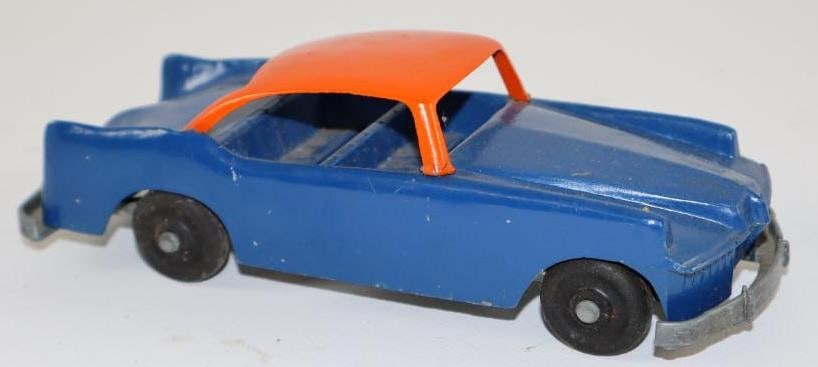 1950's - 1960's Two Tone Sedan Die Cast Toy Car (1 of 3)