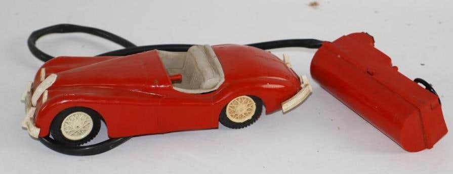 1950's Sedan Battery Operated w/ Remote Control Plastic Toy Car (1 of 3)