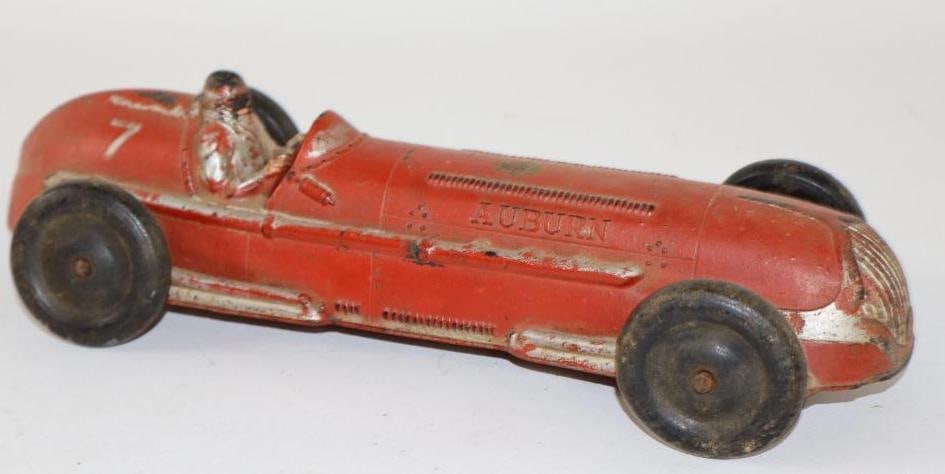 1930's Auburn Rubber Co Racing Car: 10.5"