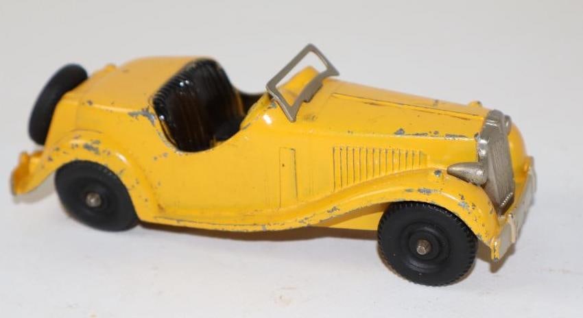 1920's Roadster Die Cast Hubley Kiddie Toy Car (1 of 3)