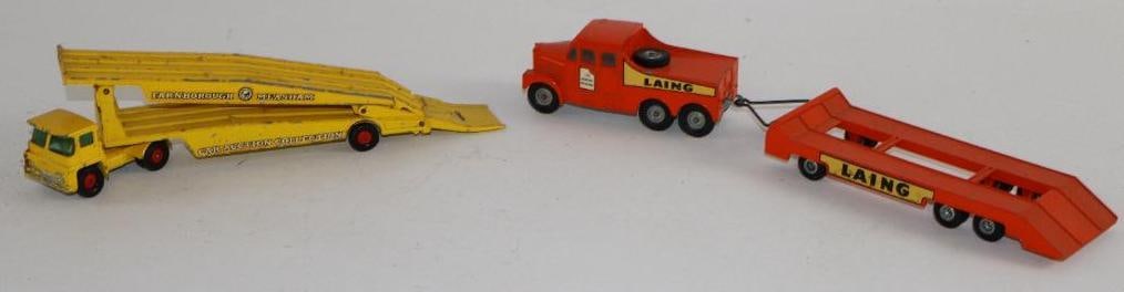 Group of Two Lesney / Match Box Die Cast Car Carriers (1 of 3)
