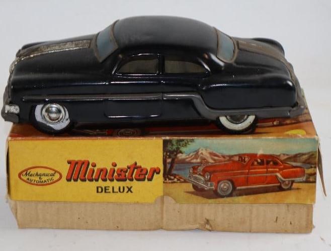 Minister Deluxe Mechanical and Automatic Friction Car w/ Original Box (1 of 3)
