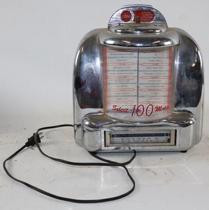 Select-O-Matic Cassette Radio Plug in Juke Box (1 of 6)