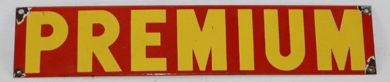 Deep Rock Premium Advertising Porcelain Pump Plate Sign (1 of 2)