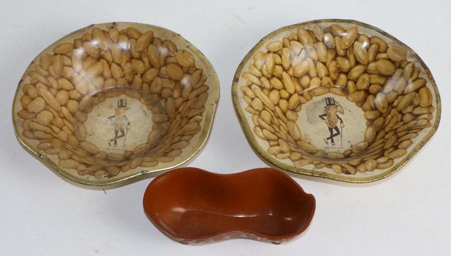 Group of 3 Planters Salted Peanut Bowls (1 of 5)