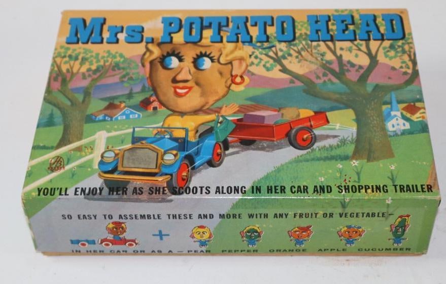 1950's Mrs. Potato Head Game With Box by Hasbro (1 of 3)