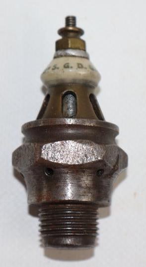Early S.G.D.G. Joly Vented Spark Plug (1 of 2)