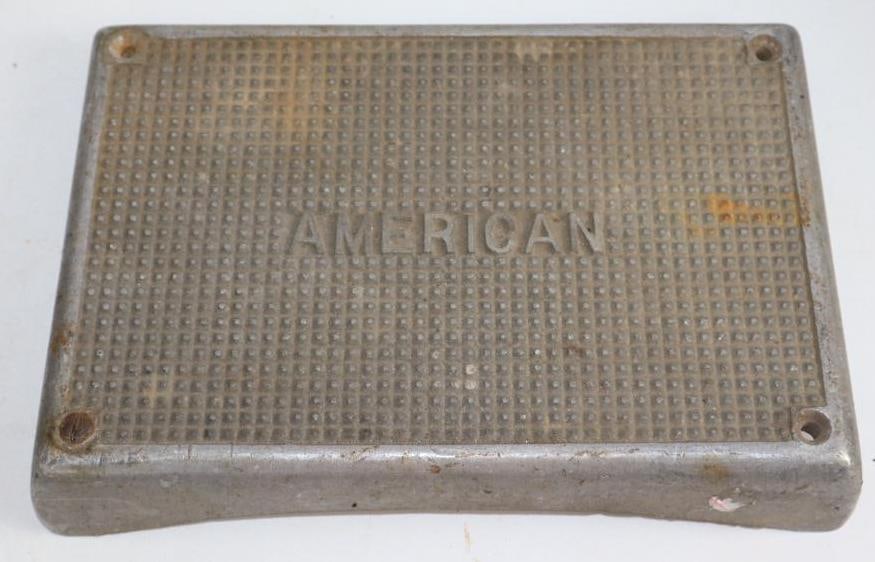 American Automobile Fire Truck Cast Aluminum Running Board Step Plate (1 of 2)