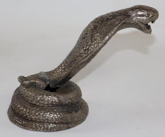 Valentino Cobra Isotta Fraschini Radiator Mascot Hood Ornament (1 of 4)