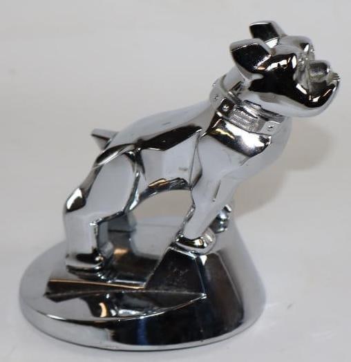 Mack Bulldog Truck Radiator Mascot Hood Ornament: 5.25" x 5" x 4.25"
