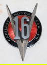 1930 Cadillac V16 Radiator Emblem Badge