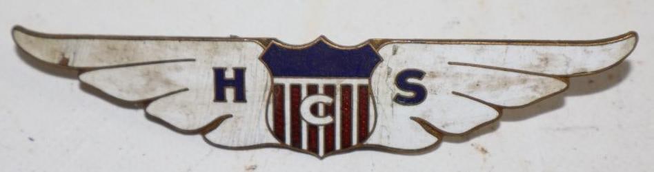 1920-1922 HCS Stutz Radiator Emblem Badge (1 of 2)
