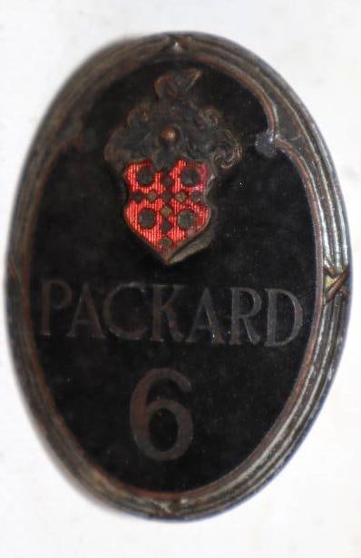 1933-1938 Packard Six Radiator Emblem Badge (1 of 2)