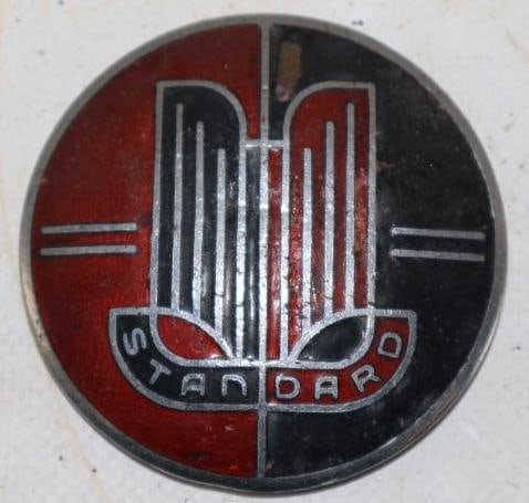 1950's Standard Triumph Radiator Emblem Badge (1 of 2)