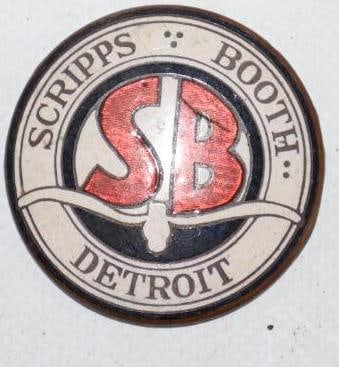 1914-1922 Scripps Booth Radiator Emblem Badge (1 of 2)