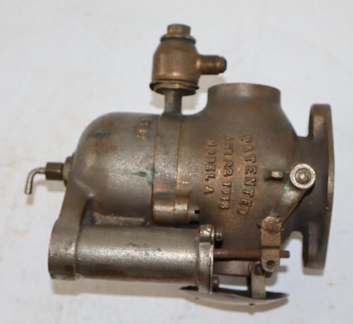 1910's Brass Cole Motor Car Co Johnson Carburetor: 7" x 6" x 4"