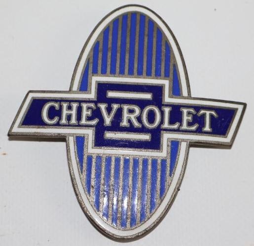 1929-1932 Chevrolet Radiator Emblem Badges (1 of 2)
