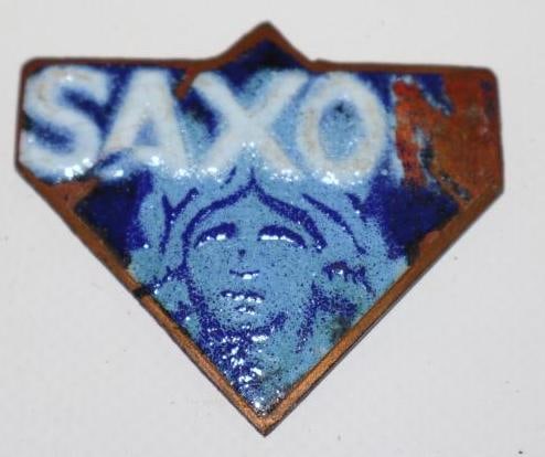 1914-1917 Saxon Radiator Emblem Badge (1 of 2)