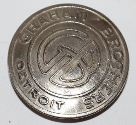 1921-1926 Graham Brothers Radiator Emblem Badge (1 of 2)