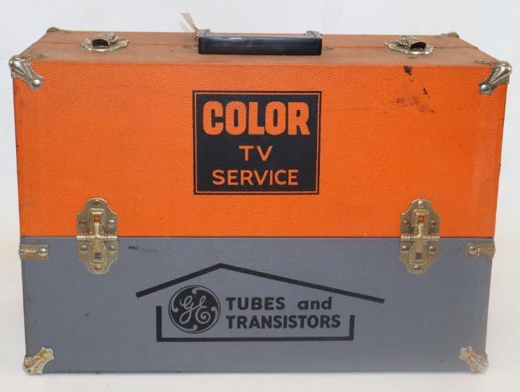 GE Color TV Tubes and Transistors Advertising Work Brief Case (1 of 7)