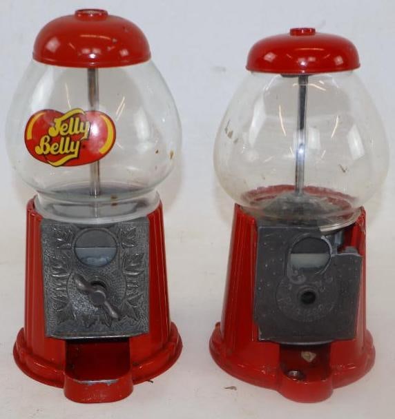 Group of 2 Jelly Belly And Gum Ball Machines (1 of 2)