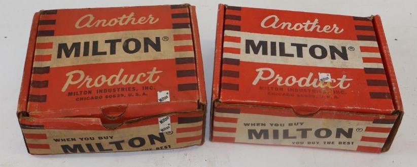 Group of 2 Gas Station Milton Air Switch and Remote Control Signal Bell In The Box (1 of 5)