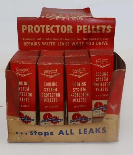 Studebaker/Packard Cooling System Proctor Pellets Cardboard Counter Top Advertising Display (1 of 3)