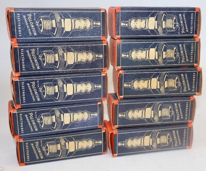 Group of 10 Firestone Automotive Spark Plugs In Boxes (1 of 2)