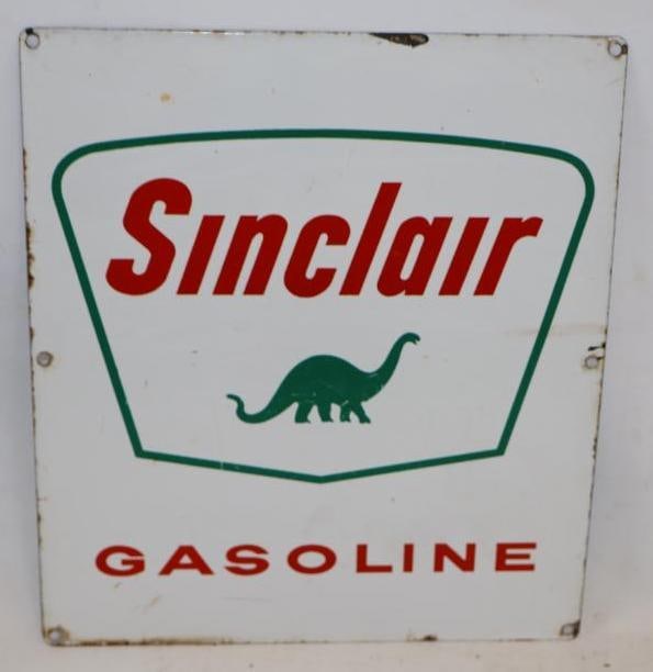 Sinclair Gasoline Porcelain Gas Pump Plate (1 of 4)