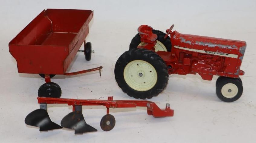 International Harvester Tractor w/ Wagon And Plow (1 of 2)