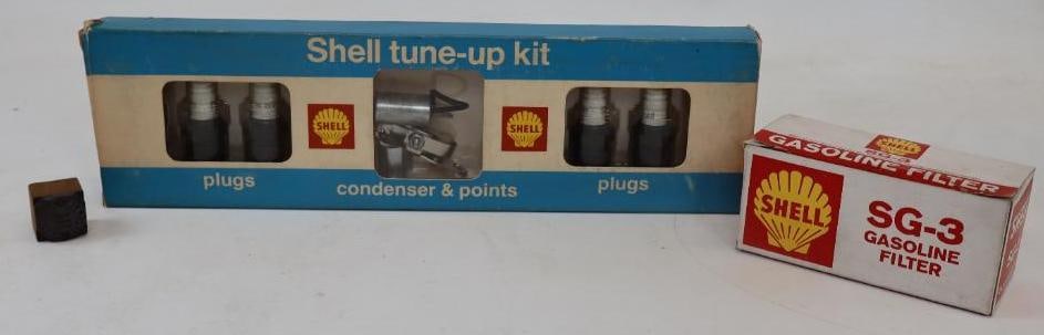 Shell Tune Up Kit/ Gas Filter and Sinclair Gasoline HC Stamp (1 of 5)