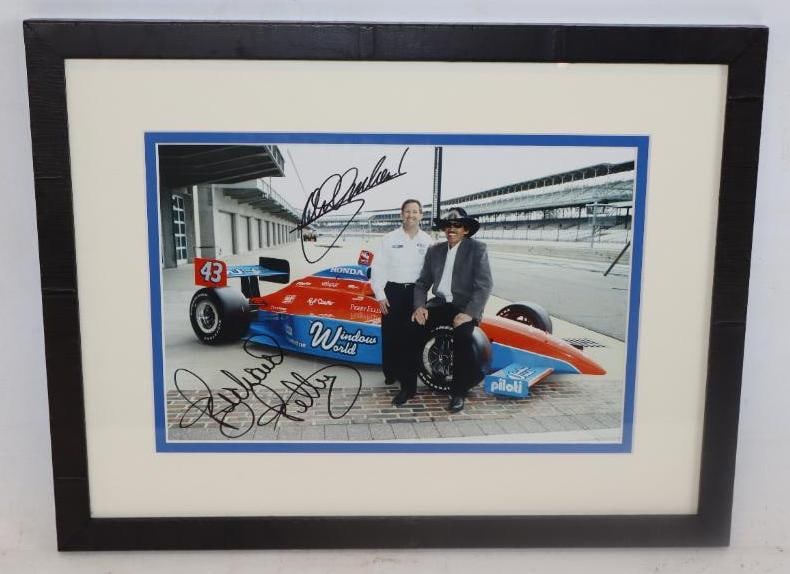 Framed and Matted Richard Petty Signed Photo (1 of 2)