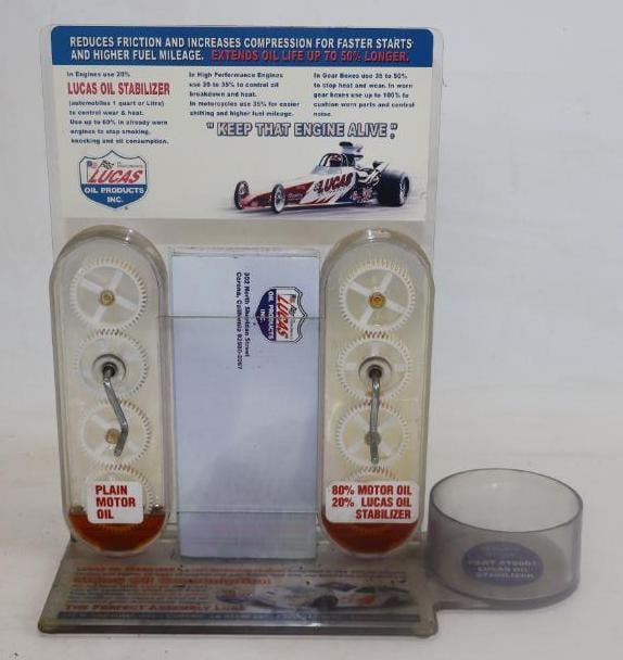 Lucas Oil Countertop Advertising Display (1 of 2)