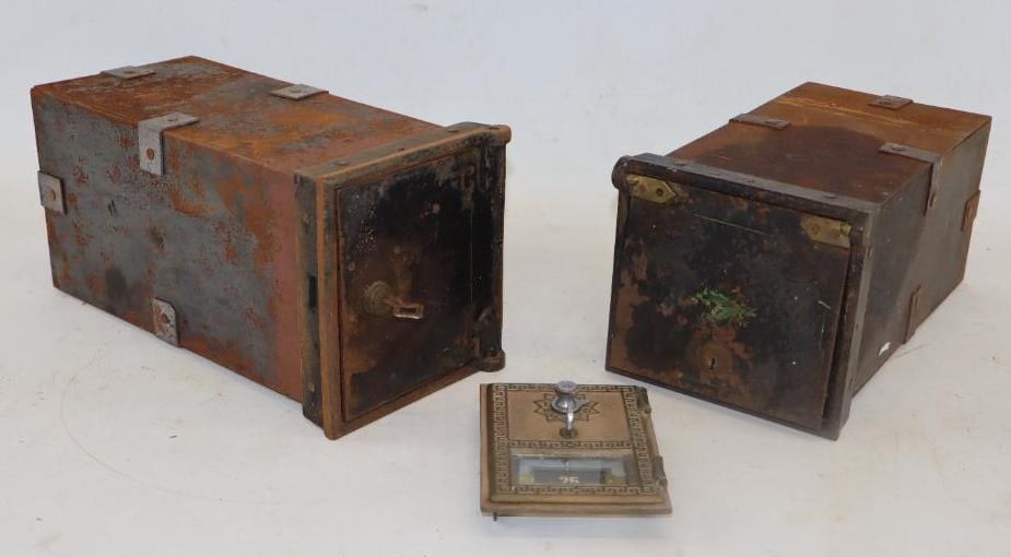 Group of 3  P.O. Box Door And Safety Deposit Boxes (1 of 3)