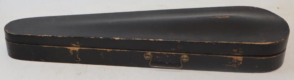 1900 Violin w/ case: 31" x 9.50" x 4" has no strings