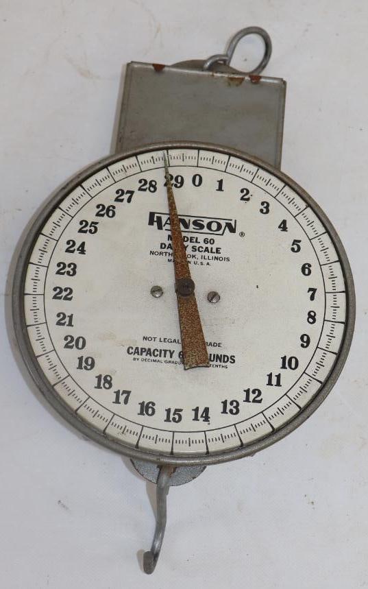 Hanson Model 60 Hanging Dairy Scale (1 of 2)