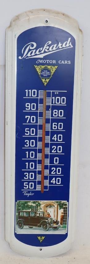 Packard Motor Cars Advertising Thermometer (1 of 2)