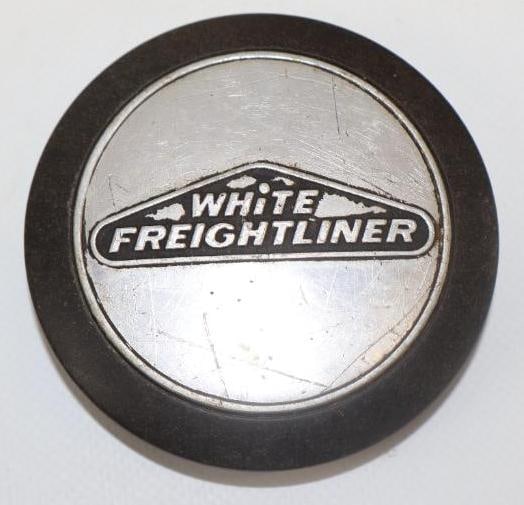 1930's White Freightliner Truck Horn Button Emblem (1 of 2)
