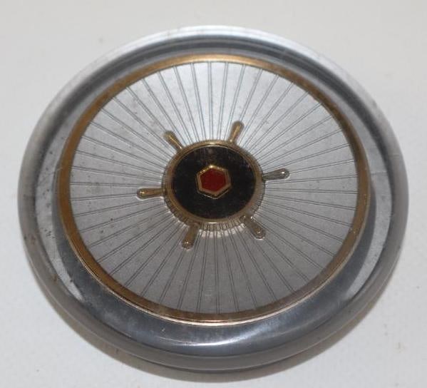 1950's Packard Clipper Horn Button Emblem: 3" diameter