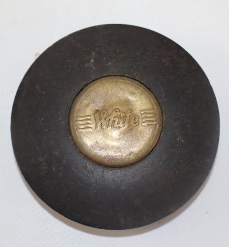 1930's White Trucks Horn Button Emblem (1 of 2)