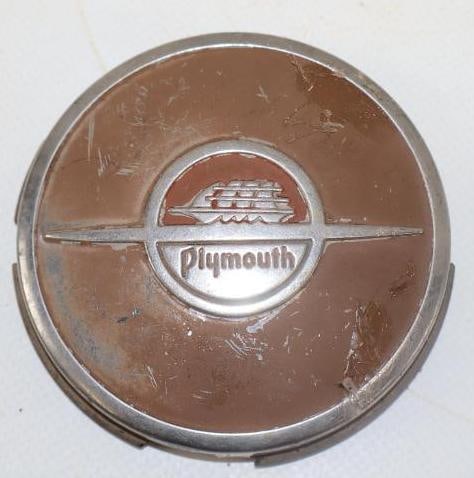 1930's-1940's Chrysler Plymouth Horn Button Emblem (1 of 2)