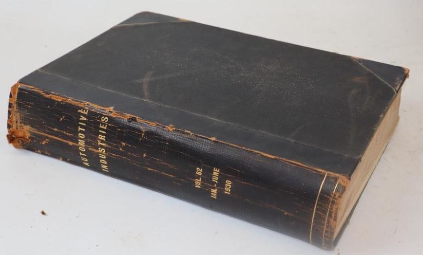 Automotive Industries The Automobile Volume 62 1930 Reference Book (1 of 2)